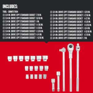 CRAFTSMAN 22-Piece Tool Set (CMMT17904)