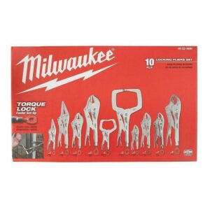 Milwaukee (MLW48223690) 10 Pc. Locking Plier Auto Kit