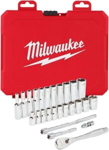 Milwaukee Ratchet & Socket Set 48-22-9404 Review